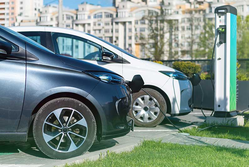 Borne de rechargement solaire